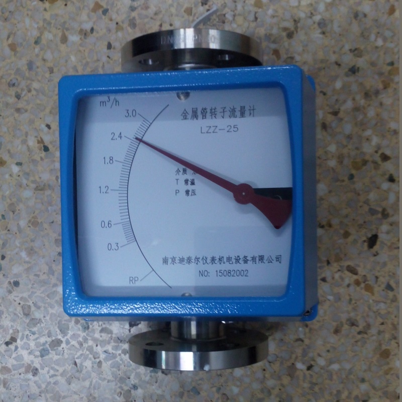 LZZ-F防腐型金属管浮子流量计,不锈钢内衬四氟,现场显示流量计